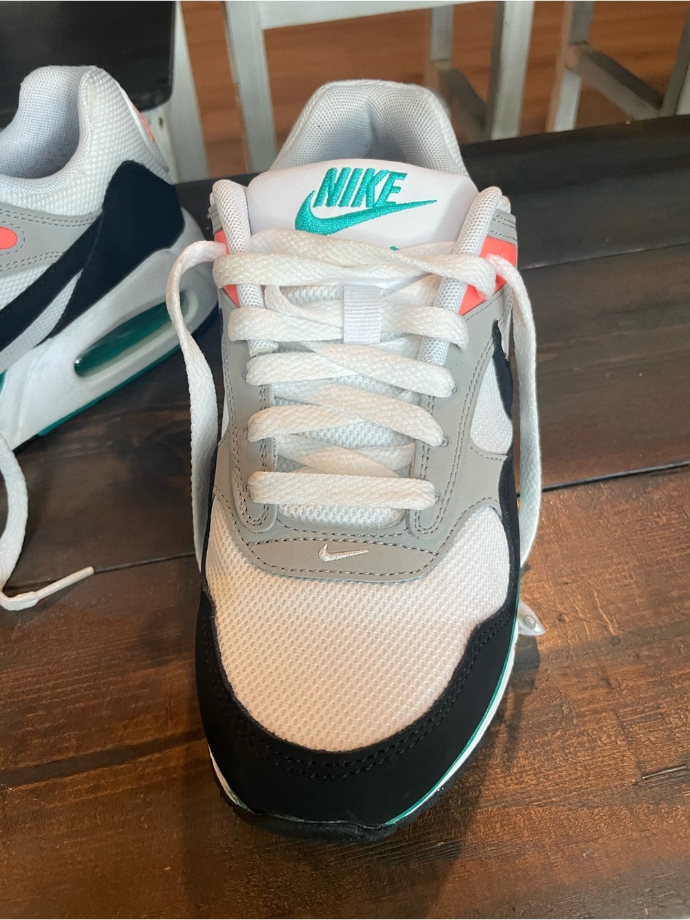 Nike Air Max Correlate Mango Women's Sneakers Shoes White Black Green Size 7 - Picture 2 of 12